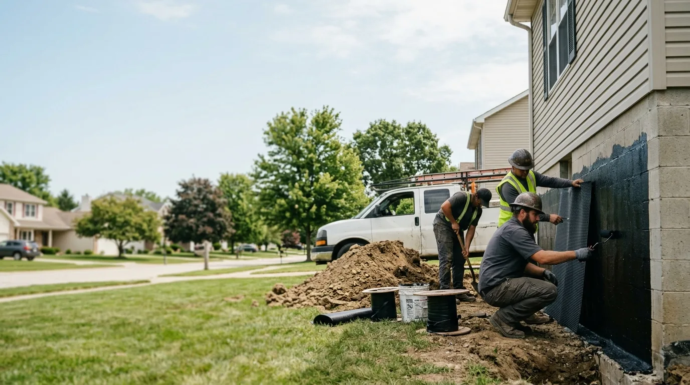 Basement Waterproofing in Hillsboro, IL near me